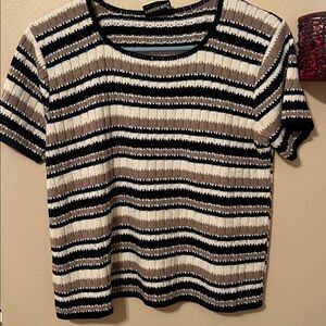 Fashion Bug Womens  short  sleeve crew neck      sweater
